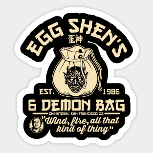 Egg Shen's 6 demon bag Sticker